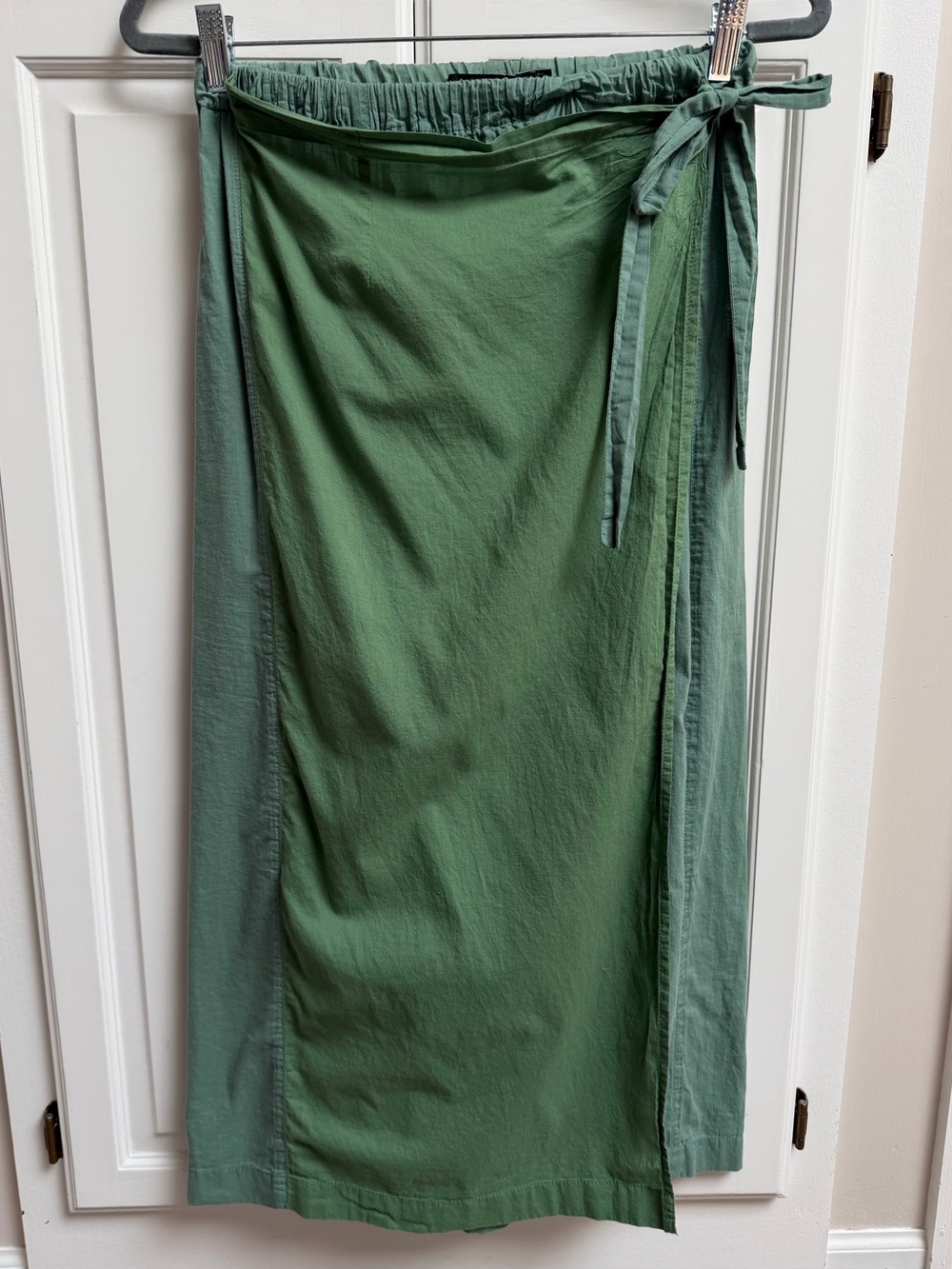 Gudrun Sjoden Organic Cotton Wrap Pants Green Size Small